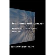 The Fleeting Promise of Art by Hohendahl, Peter Uwe, 9780801478987