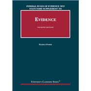 Federal Rules of Evidence 2023 Statutory Supplement to Fisher's Evidence, 4th(University Casebook Series) by Fisher, George, 9781647088989