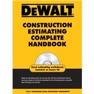 DEWALT Construction Estimating Complete Handbook by Ding, Adam; American Contractors Educational Services, 9781435498990