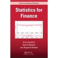 Statistics for Finance by Lindstrm; Erik, 9781482228991