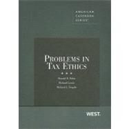 Problems in Tax Ethics by Tobin, Donald B., 9780314158994