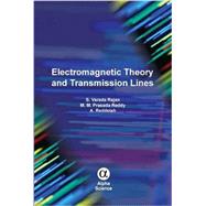 Electromagnetic Theory and Transmission Lines by Rajan, S. Varada; Reddy, M. M. Prasada; Reddeiah, A., 9781842658994