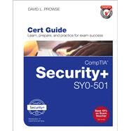 CompTIA Security+ SY0-501 Cert Guide by Prowse, David L., 9780789758996