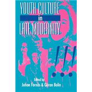 Youth Culture in Late Modernity by Johan Forns; Gran Bolin, 9780803988996