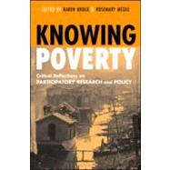 Knowing Poverty by Brock, Karen; McGee, Rosemary, 9781853838996