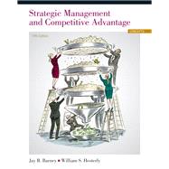 Strategic Management and Competitive Advantage Concepts by Barney, Jay B.; Hesterly, William, 9780134099002