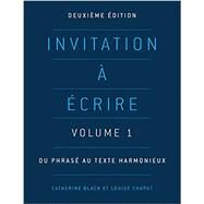 Invitation  crire by Black, Catherine; Chaput, Louise, 9781551309002