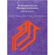 Fundamentals of Pretrial Litigation by Haydock, Roger S., 9780314199003
