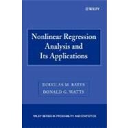 Nonlinear Regression Analysis and Its Applications by Bates, Douglas M.; Watts, Donald G., 9780470139004