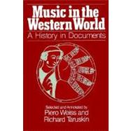 Music in the Western World A History in Documents by Weiss, Piero; Taruskin, Richard, 9780028729008