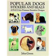Popular Dogs Stickers and Seals by Green, John, 9780486269009