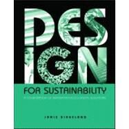 Design for Sustainability by Birkeland, Janis, 9781853839009