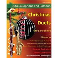 Christmas Duets for Alto Saxophone and Bassoon by Oosthuizen, Amanda; Oosthuizen, Jemima, 9781502869012