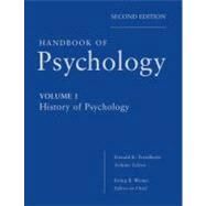 Handbook of Psychology, History of Psychology by Freedheim, Donald K.; Weiner, Irving B., 9780470619018
