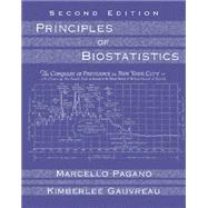 Principles of Biostatistics (with CD-ROM) by Pagano, Marcello; Gauvreau, Kimberlee, 9780534229023