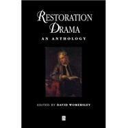 Restoration Drama An Anthology by Womersley, David, 9780631209027