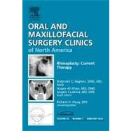 Rhinoplasty: Current Therapy, An Issue of Oral and Maxillofacial Surgery Clinics by Bagheri, Shahrokh C., 9781455739028