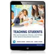 Teaching Students Who are Exceptional, Diverse, and At Risk in the General Educational Classroom [Rental Edition] by Vaughn, Sharon R., 9780137849031