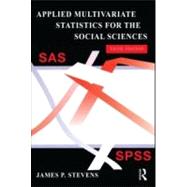 Applied Multivariate Statistics for the Social Sciences, Fifth Edition by Stevens; James P., 9780805859034