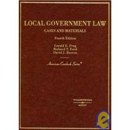 Local Government Law by Barron, David, 9780314159038