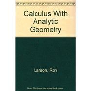 Calculus With Analytic Geometry by Larson, Ron, 9780395889039