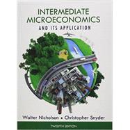 Intermediate Microeconomics and Its Application by Nicholson, Walter; Snyder, Christopher, 9781133189039