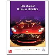 Loose Leaf Essentials of Business Statistics with Connect Access Card by Bowerman, Bruce; O'Connell, Richard; Orris, J. Burdeane, 9781259289040