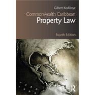 Commonwealth Caribbean Property Law by Kodilinye; Gilbert, 9781138779044