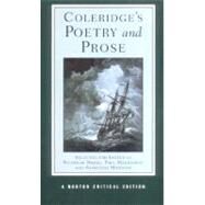 Coleridge's Poetry and Prose (Norton Critical Editions) by Coleridge, Samuel Taylor; Halmi, Nicholas; Magnuson, Paul; Modiano, Raimonda, 9780393979046