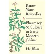 Know Your Remedies by Bian, He, 9780691179049