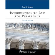 Introduction to Law for Paralegals: Deposition File, Faculty Materials (Aspen College) 4th Edition by Bevans, Neal R., 9781543809053