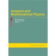Analysis and Mathematical Physics by Gustafsson, Bjorn, 9783764399054