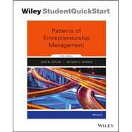 Patterns of Entrepreneurship Management by Jack M. Kaplan; Anthony C. Warren, 9781119239055