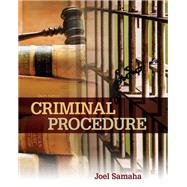 MindTap Criminal Justice, 1 term (6 months) Printed Access Card for Samaha's Criminal Procedure by Samaha, Joel, 9781305969056