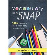 Vocabulary in a Snap by Peery, Angela B., 9781945349058