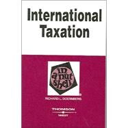 International Taxation In A Nutshell by DOEMBERG, RICHARD L.; Doernberg, Richard L., 9780314149060