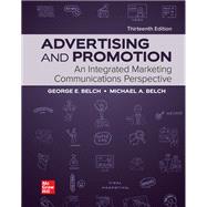 Advertising and Promotion: An Integrated Marketing Communications Perspective [Rental Edition] by BELCH, 9781266149061