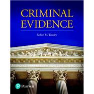 Criminal Evidence by Donley, Robert M., 9780132899062