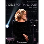 Adele for Piano Duet 1 Piano, 4 Hands / Intermediate Level by Adele; Baumgartner, Eric, 9781495069062