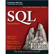 SQL Bible by Kriegel, Alex; Trukhnov, Boris M., 9780470229064