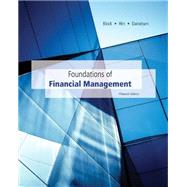 Loose-Leaf Foundations of Financial Management with Time Value of Money card with Connect Plus by Block, Stanley; Hirt, Geoffrey; Danielsen, Bartley, 9781259249068