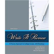 Write It Review by Strahan, Linda; Moore, Kathleen M., 9781524949068