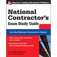 National Contractor's Exam Study Guide by Woodson, R., 9780071489072