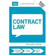 Q&a Contract Law by Stone; Richard, 9781138779075