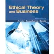 Ethical Theory and Business,Arnold, Denis G.; Beauchamp,...,9780205169085