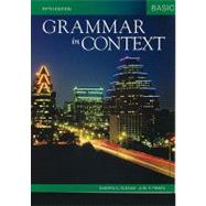 Grammar in Context Basic by Elbaum, Sandra N.; Peman, Judi P., 9781424079087