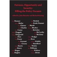 Fairness, Opportunity and Security by Menadue, John; Keating, Michael, 9781925309089