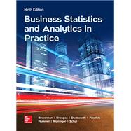 Loose Leaf for Business Statistics and Analytics in Practices by Bowerman, Bruce; Drougas, Anne M.; Duckworth, William M.; Froelich, Amy G.; Hummel, Ruth M.; Moninger, Kyle B.; Schur, Patrick J., 9781260299090