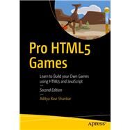 Pro Html5 Games by Shankar, Aditya Ravi, 9781484229095