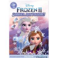 Disney Frozen II Sticker Art Puzzles by Gold, Gina, 9781684129096